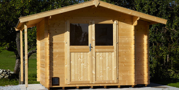 Bild zum Ratgeber Blockhäuser sind mehr als ein Gartenhaus