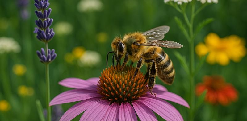 Bild zum Ratgeber Bienenfreundliche Pflanzen für den Garten – 7 Tipps für deinen bienenfreundlichen Garten