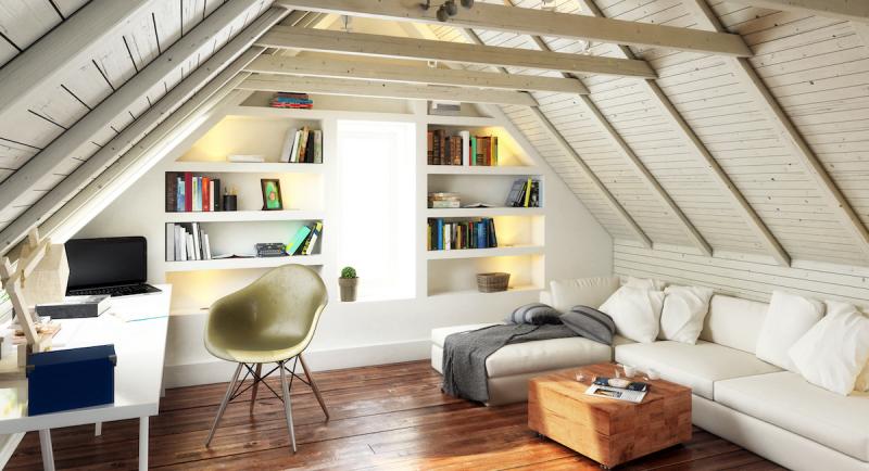 Bild zum Ratgeber Dachgeschosswohnung einrichten – Die richtigen Möbel
