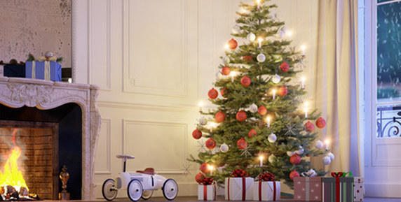 Bild zum Ratgeber LED-Lampen als Weihnachtsbeleuchtung schonen die Stromrechnung