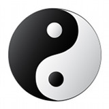 Das Symbol für Yin und Yang in der chinesischen Feng Shui Lehre