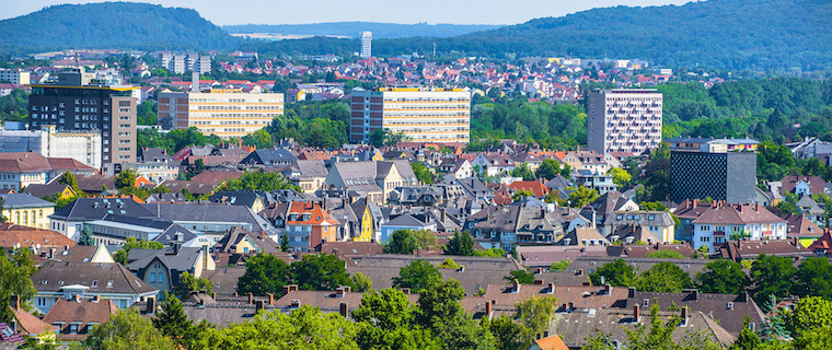 Blick auf Gießen