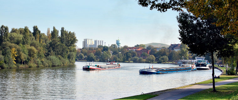 Offenbach, Schifffahrt auf dem Main